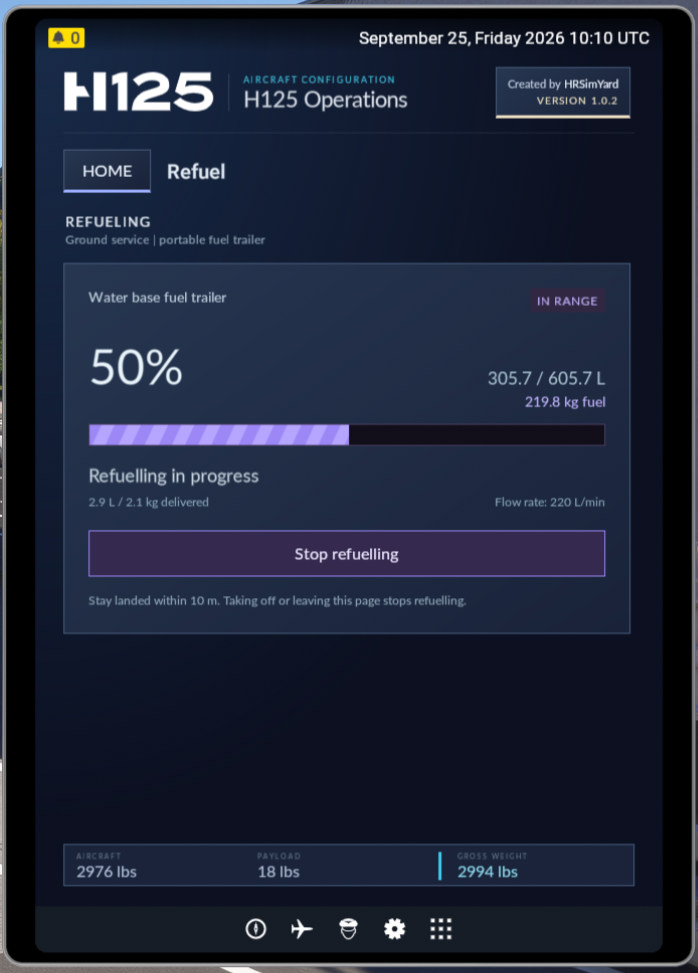 EFB screen 8
