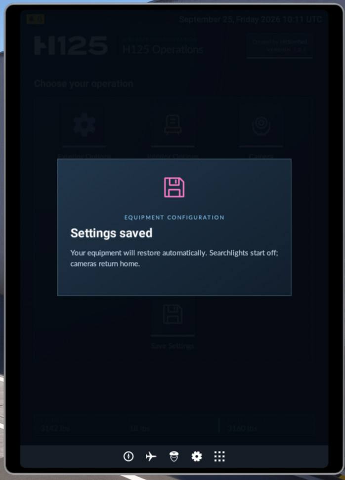 EFB screen 9