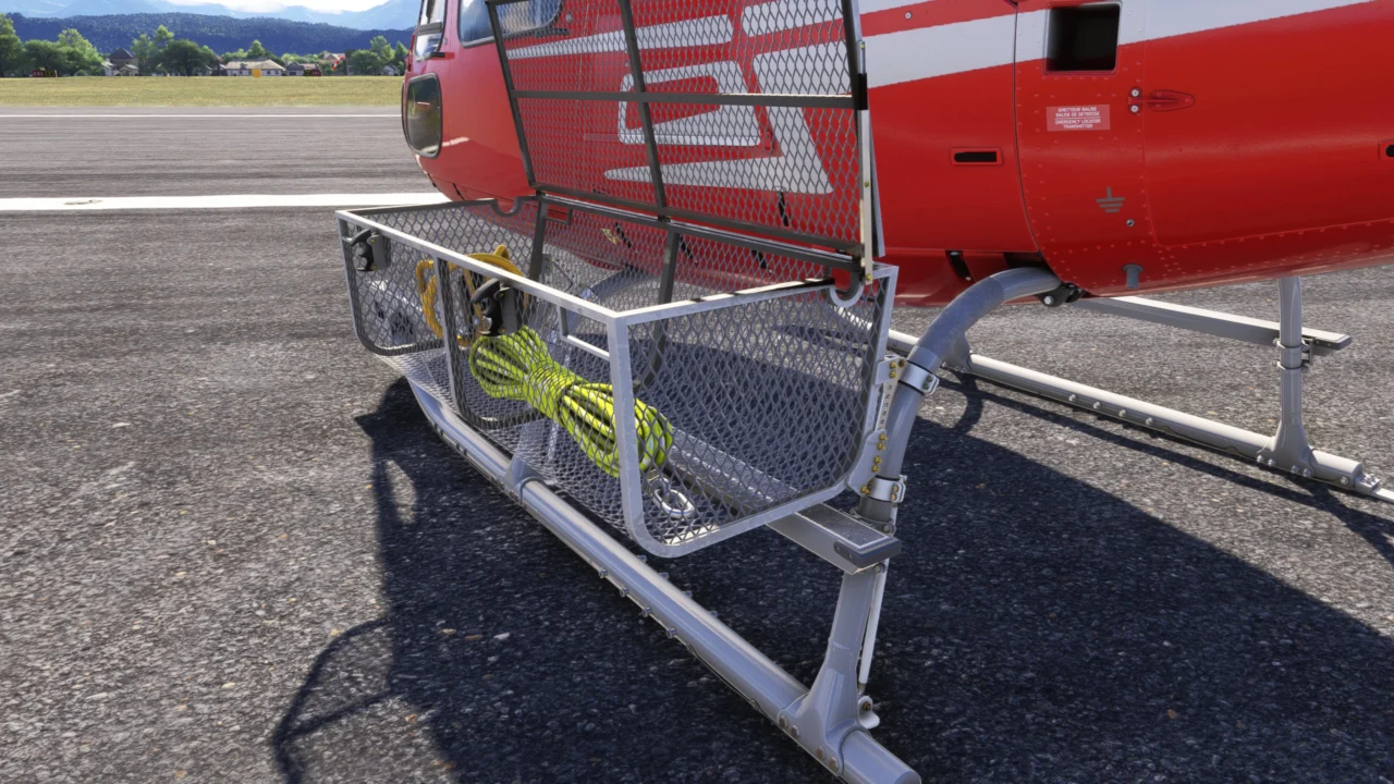 Small basket with cargo