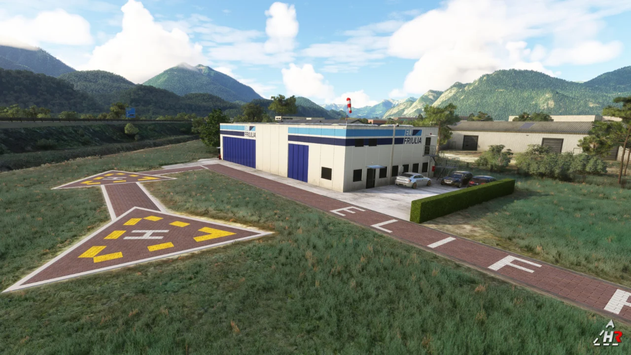 Eli Friulia — Heliport Tolmezzo — View 3